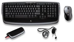KBC LOGITECH EasyCall Desktop, wireless (kbc,myš,telefon a sluchátka)