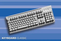 KBC MITSUMI KLÁVESNICE RUSKÁ KFK-EA5ZA WIN95 PS/2