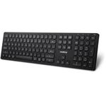 KBC Niceboy OFFICE K30, bezdrôtová multimediálna klávesnica, nízky profil, USB, CZ, čierna