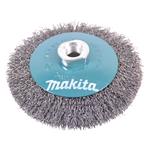 Kefa z oceľového drôtu MAKITA, vlnitý drôt 0,3 mm, 115 mm
