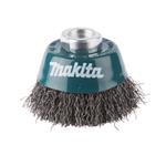 Kefa z oceľového drôtu MAKITA, vlnitý drôt 0,3 mm, 60 mm