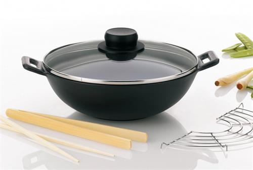 KELA 5dílný litinový set WOK pánve MINI, 24 cm