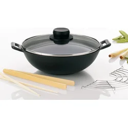 KELA 5dílný litinový set WOK pánve MINI, 24 cm