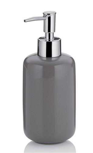 KELA Dávkovač mydla ISABELLA keramický 400 ml, sivý