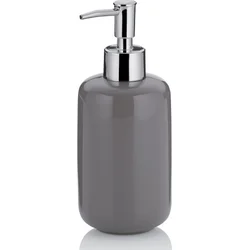 KELA Dávkovač mýdla ISABELLA keramika 400 ml, šedá