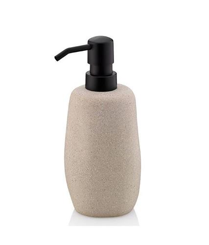KELA Dávkovač mýdla RODA kámen 200 ml,  béžová