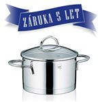 KELA Hrnec nerez se skleněnou poklicí CAILIN, 1,7 l