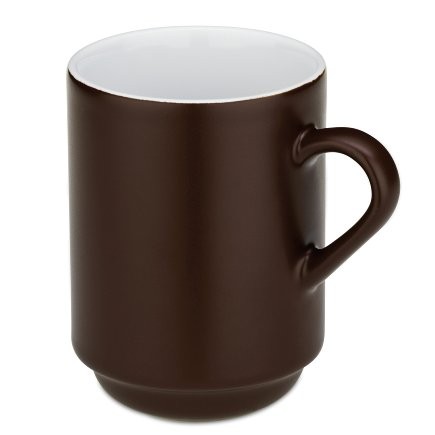 KELA Hrnek keramika MATTIA 300 ml, sada 2 ks, hnědá