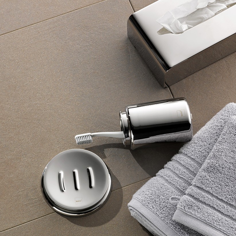 KELA Miska na mýdlo FABER nerez