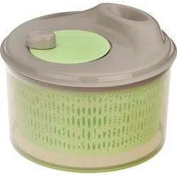 KELA Odstreďovač šalátu DRY z PP plastu, pastelovo zelený V 16 cm / Š 24 cm