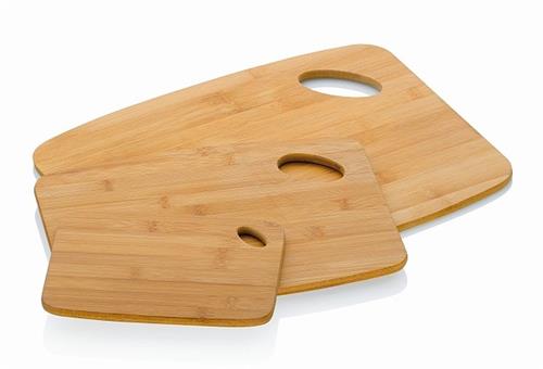 KELA Prkénko krájecí KATANA sada 3 ks bambus 38 / 30 / 20 cm 