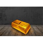 Keramická krabička na poklady Golden Brick