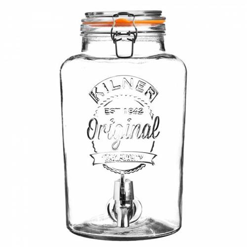 Kilner Skleněný nápojový automat s kohoutkem, 5l