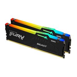 Kingston Fury Beast DDR5 64GB 6000MHz CL30 RGB chladič (Kit 2x32GB)