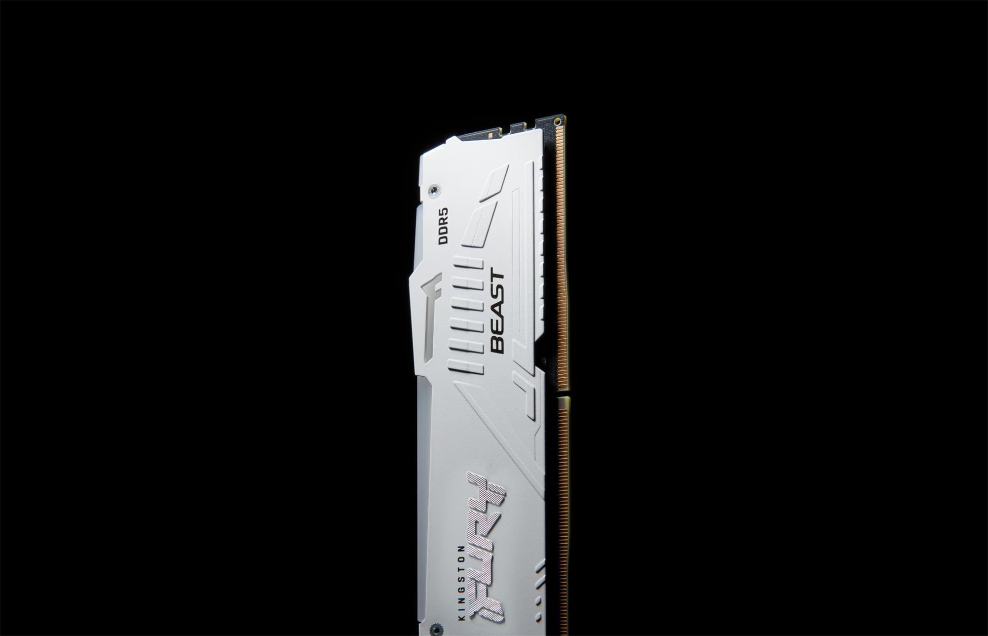 Kingston Fury Beast DDR5 RGB 32 GB 6000 MHz, AMD EXPO, biela