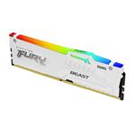 Kingston FURY™ Beast DDR5 RGB 32GB 5600MHz, XMP, biela