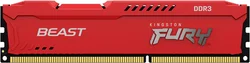 Kingston Fury Beast DIMM DDR3 8GB 1600MHz červená KF316C10BR/8