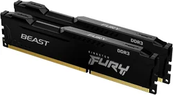Kingston Fury Beast DIMM DDR3 8GB 1600MHz čierna KF316C10BBK2/8
