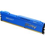 Kingston Fury Beast DIMM DDR3 8GB 1600MHz modrá