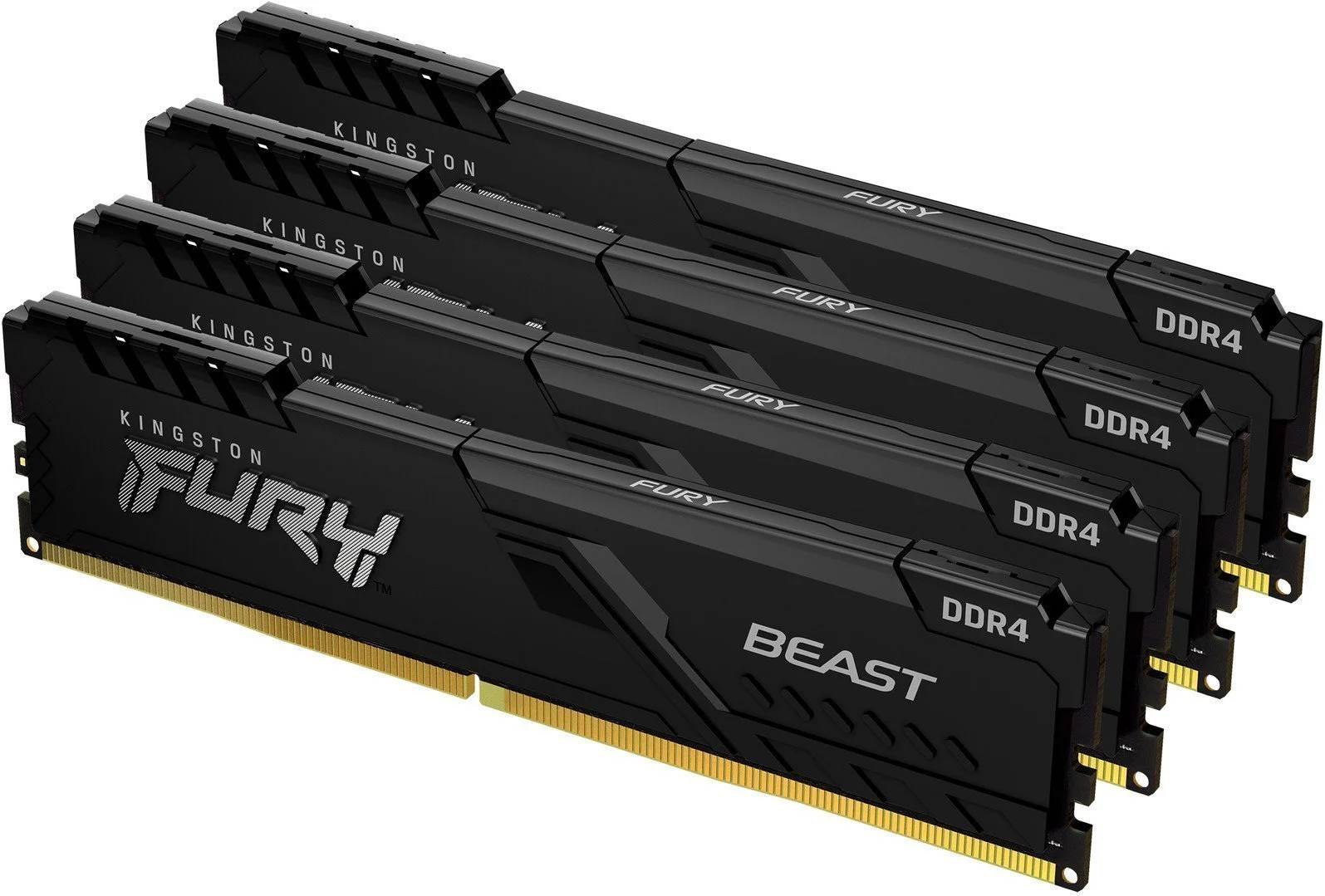 Kingston Fury Beast DIMM DDR4 128GB 3200MHz čierna (sada 4x32GB)
