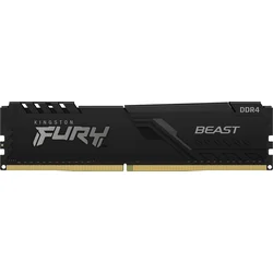 Kingston Fury Beast DIMM DDR4 16GB 2666MHz 1Gx8 černá