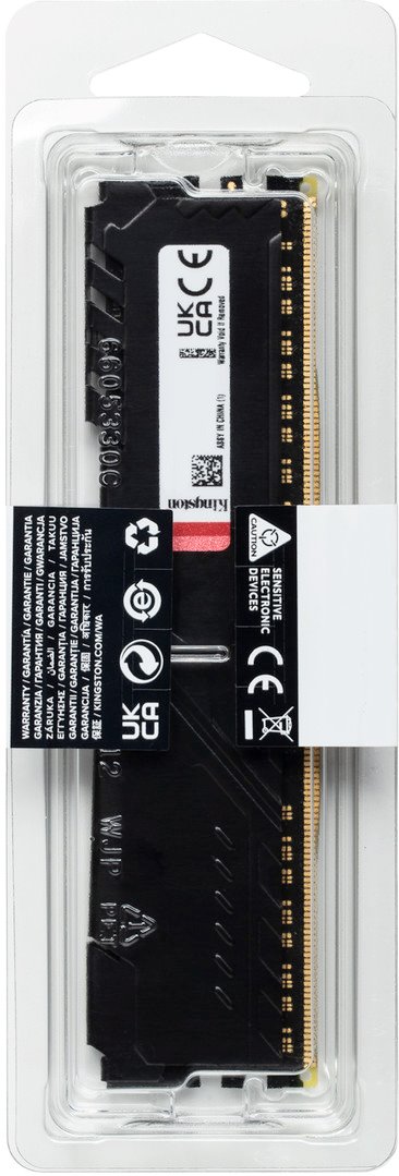 Kingston Fury Beast DIMM DDR4 16GB 3200MHz 1Gx8 čierna KF432C16BB1/16