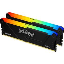 Kingston Fury Beast DIMM DDR4 32GB 2666MHz 1Gx8 RGB (Kit 2x16GB)