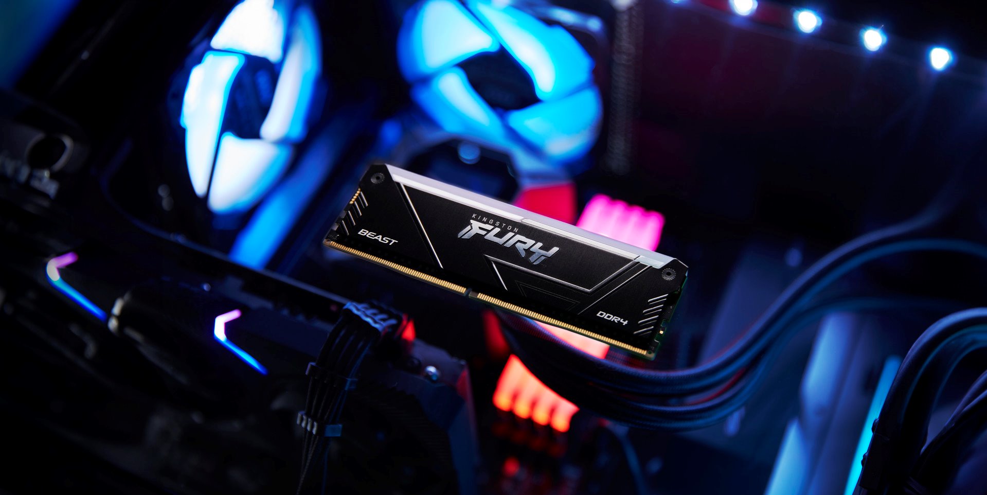 Kingston Fury Beast DIMM DDR4 32GB 3200MHz RGB (Kit 4x8GB)