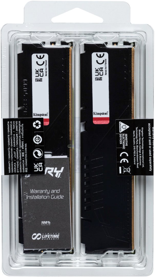 Kingston Fury Beast DIMM DDR5 32GB 4800MHz černá (Kit 2x16GB)
