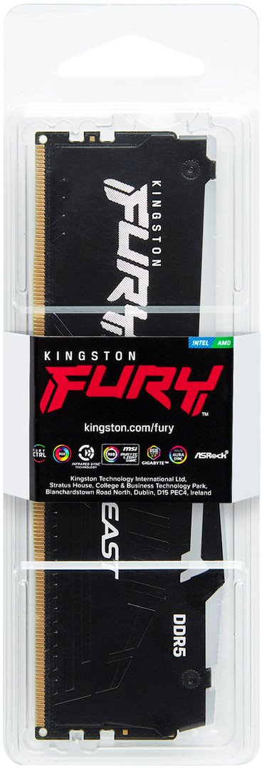 Kingston Fury Beast DIMM DDR5 32GB 4800MHz RGB