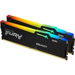 Kingston Fury Beast DIMM DDR5 64GB 4800MHz RGB (Kit 2x32GB)