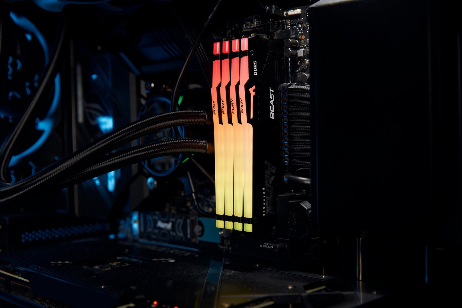 Kingston Fury Beast DIMM DDR5 64GB 5200MHz RGB (sada 2x32GB)