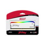 Kingston Fury Beast Special Edition DDR4 16GB 3200MHz CL16, RGB chladič, 1x16GB, biela