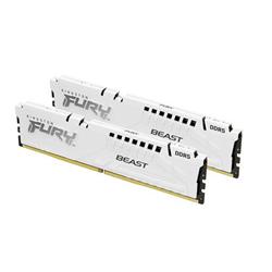 Kingston Fury Beast White DIMM DDR5 64GB 5200MHz, Intel XMP, bílá (Kit 2x 32GB)