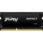 Kingston Fury Impact SODIMM DDR3L 4GB 1866MHz