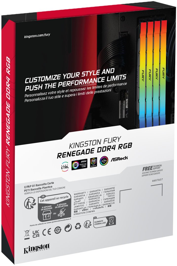 Kingston Fury Renegade DDR4 32GB 3200MHz RGB DIMM
