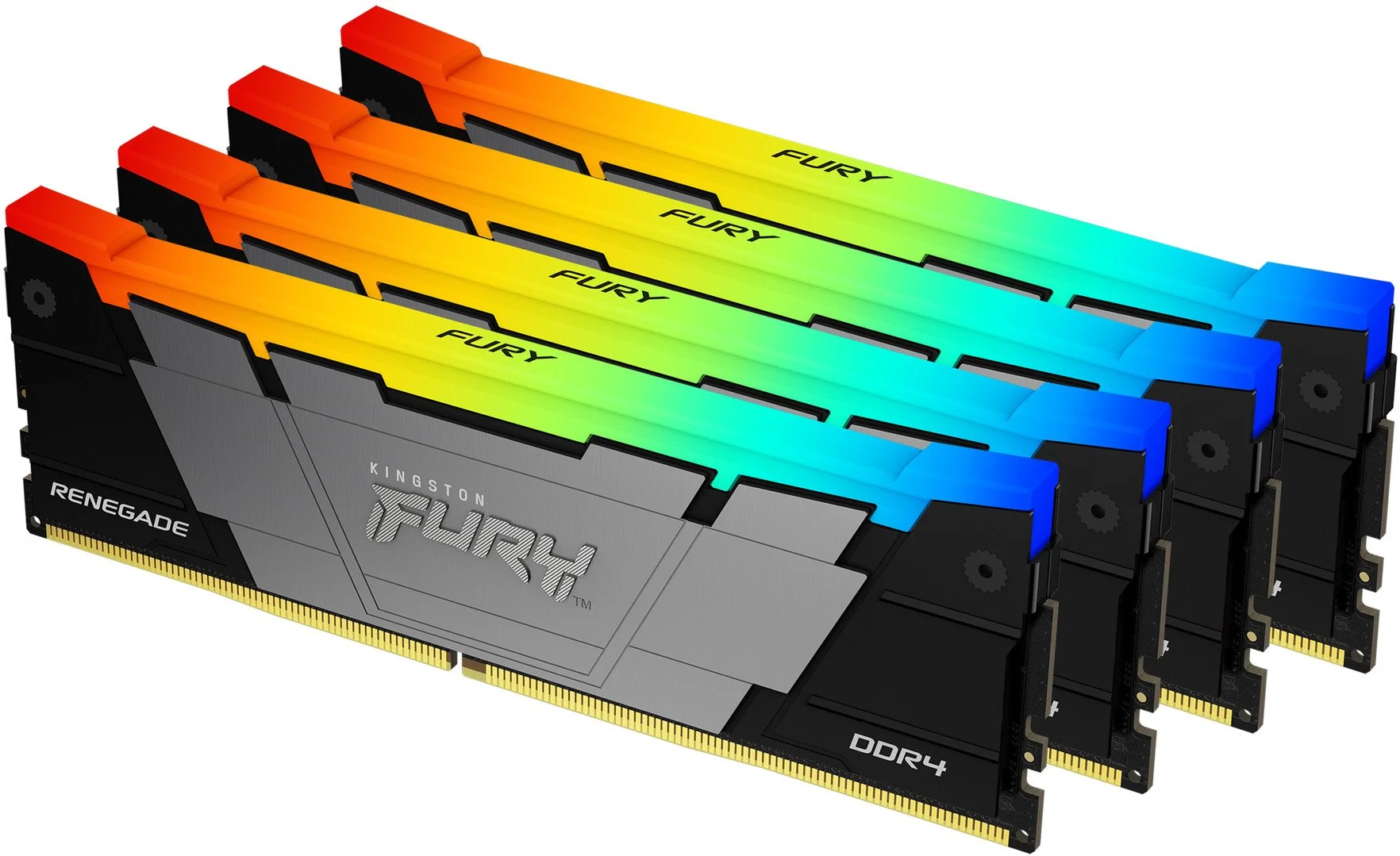 Kingston Fury Renegade DDR4 32GB 3200MHz RGB DIMM (sada 4x8GB)