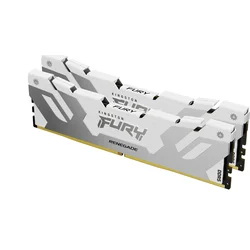 Kingston Fury Renegade White DDR5 DIMM 32GB 7200MHz, XMP, biela (sada 2x 16GB)