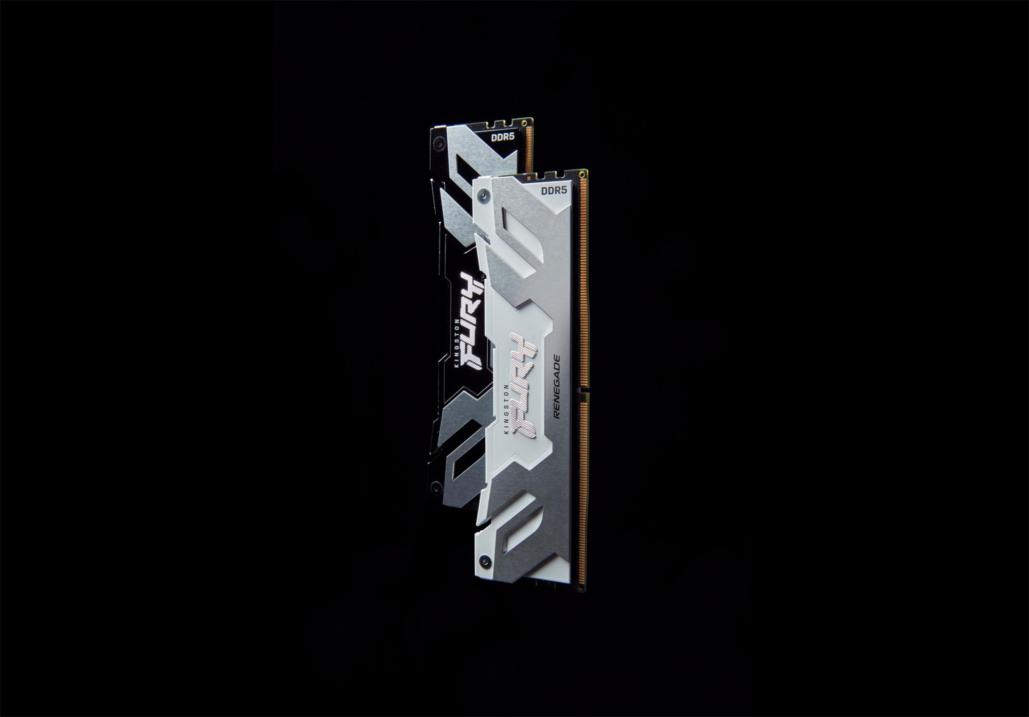 Kingston Fury Renegade White DIMM DDR5 16GB 6000MHz, XMP, bílá