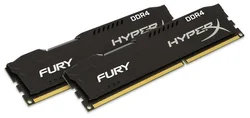 Kingston HyperX Fury DDR4 8GB (Kit 2x4GB) 2400MHz CL15, černý chladič