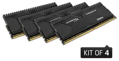 Kingston HyperX Predator 32GB (Kit 4x8GB) 2800MHz DDR4 CL14, černý chladič