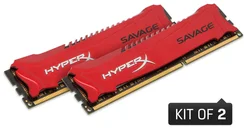 Kingston HyperX Savage 8GB (Kit 2x4GB) 2400MHz DDR3 (HX324C11SRK2/8)