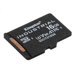 Kingston microSDHC 16GB Industrial bez adaptéru