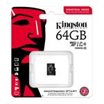 Kingston microSDXC 64GB Industrial bez adaptéra