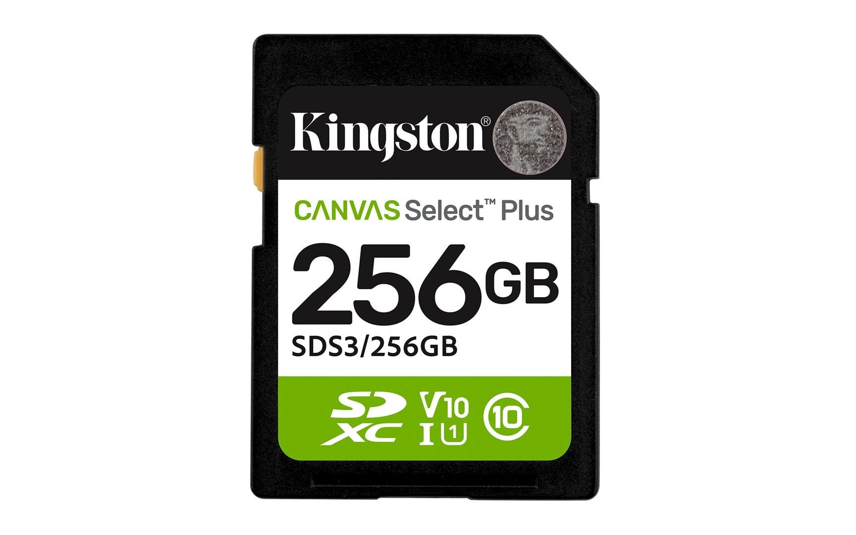 Kingston SDXC 256 GB Canvas Select Plus Gen 3