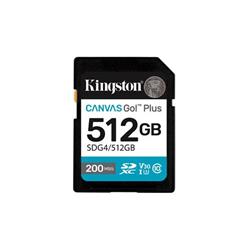 Kingston SDXC 512GB Canvas Go Plus