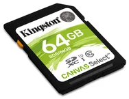 KINGSTON SDXC 64GB Canvas SelectUHS-I CL1 (U1) (čtení/zápis: 80/10MB/s)