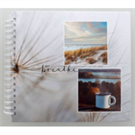 Klasický špirálový album Hama RELAX - Breathe 28x24 cm, 50 strán, biele strany