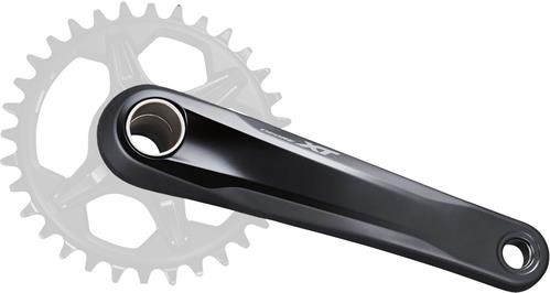 Kliky SHIMANO XT FC-M8120-1 - 1x12 rychlostí - Bez převodníku - 165mm