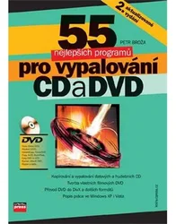Kniha 55 nejlepších programů pro vypalování CD a DVD